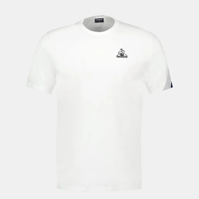 Men Le Coq Sportif Tshirts And Tops Hritage Tshirt Homme New Optical White