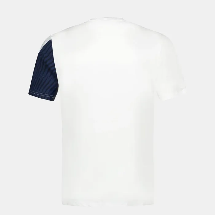 Men Le Coq Sportif Tshirts And Tops Hritage Tshirt Homme New Optical White
