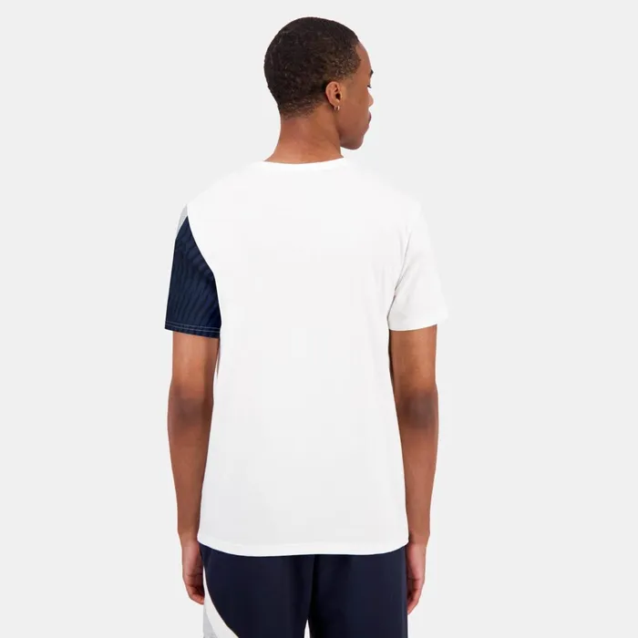 Men Le Coq Sportif Tshirts And Tops Hritage Tshirt Homme New Optical White
