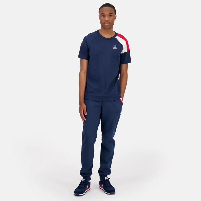Men Le Coq Sportif Tshirts And Tops Tricolore Tshirt Homme Dress Blues