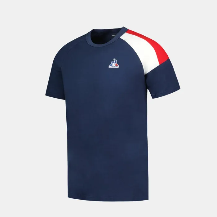 Men Le Coq Sportif Tshirts And Tops Tricolore Tshirt Homme Dress Blues