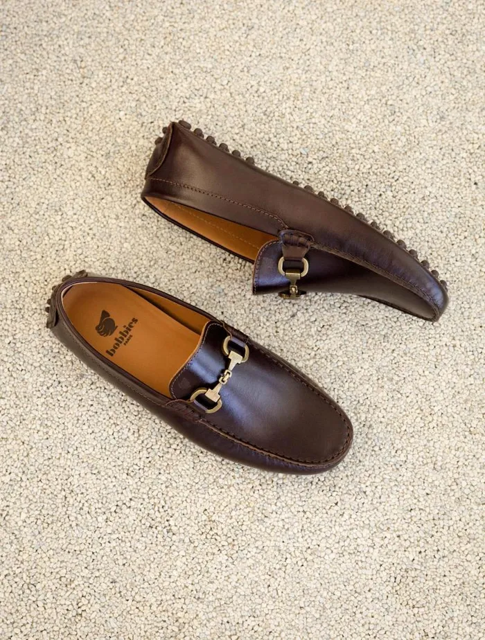 Men Loafers Bobbies Paco Irish Coffee