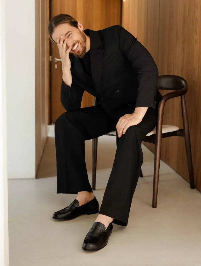 Men Loafers Bobbies Stanley Intense Black