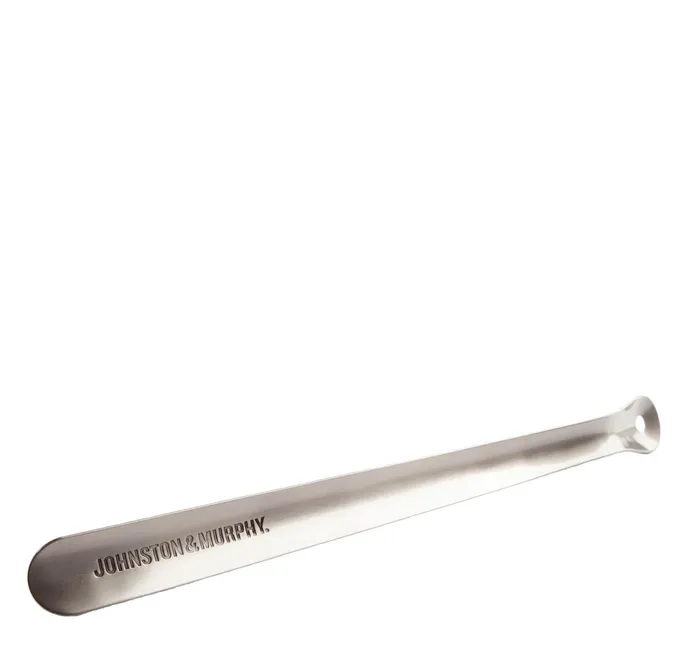 Men Long Handle Shoe Horn Nickel JohnstonandMurphy Shoe Care and Accessories