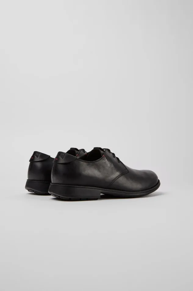 Men Mil Black Leather Laceup Shoes Camper Formal Shoes Men Mil Black Leather Laceup Shoes Camper Formal Shoes