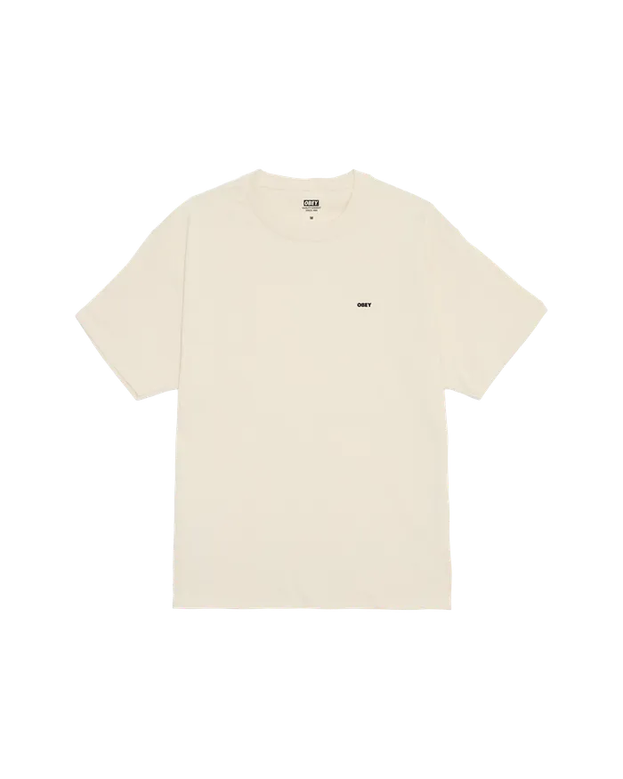 Men OBEY Clothing CLASS DROPOUT CLASSIC TSHIRT Cream TSHIRTS