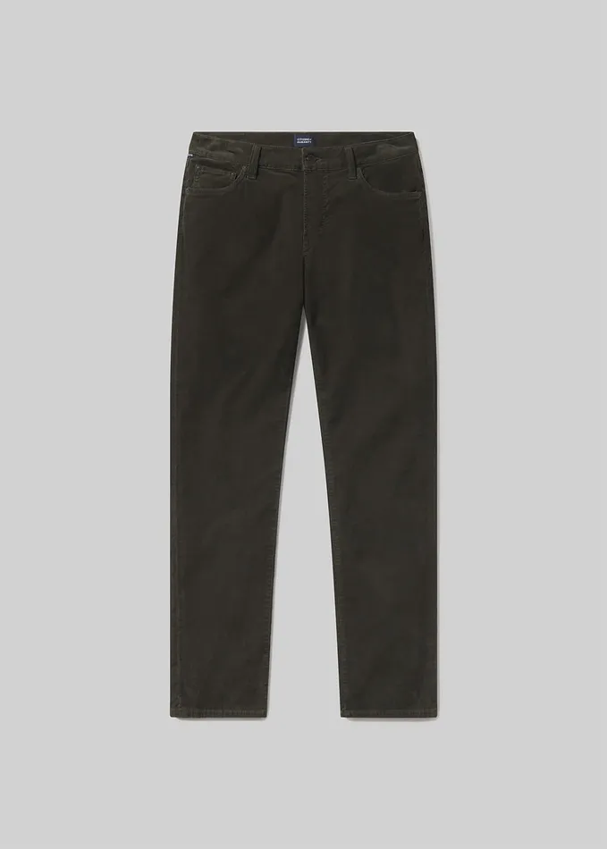 Men Pants Citizens Of Humanity Gage Slim Straight Corduroy In Field