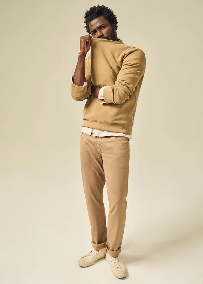 Men Pants Citizens Of Humanity Gage Slim Straight Stretch Linen In Dune