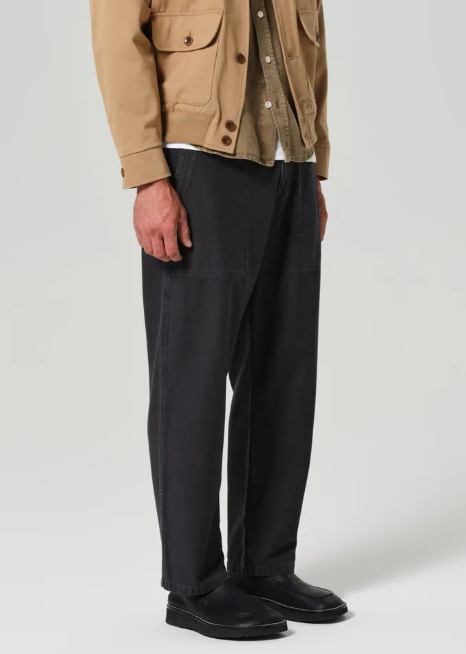 Men Pants Citizens Of Humanity Hayden Relaxed Utility Pant In Charred Cedar