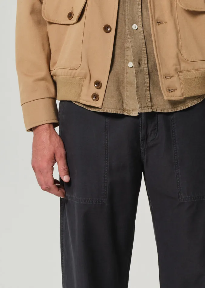 Men Pants Citizens Of Humanity Hayden Relaxed Utility Pant In Charred Cedar