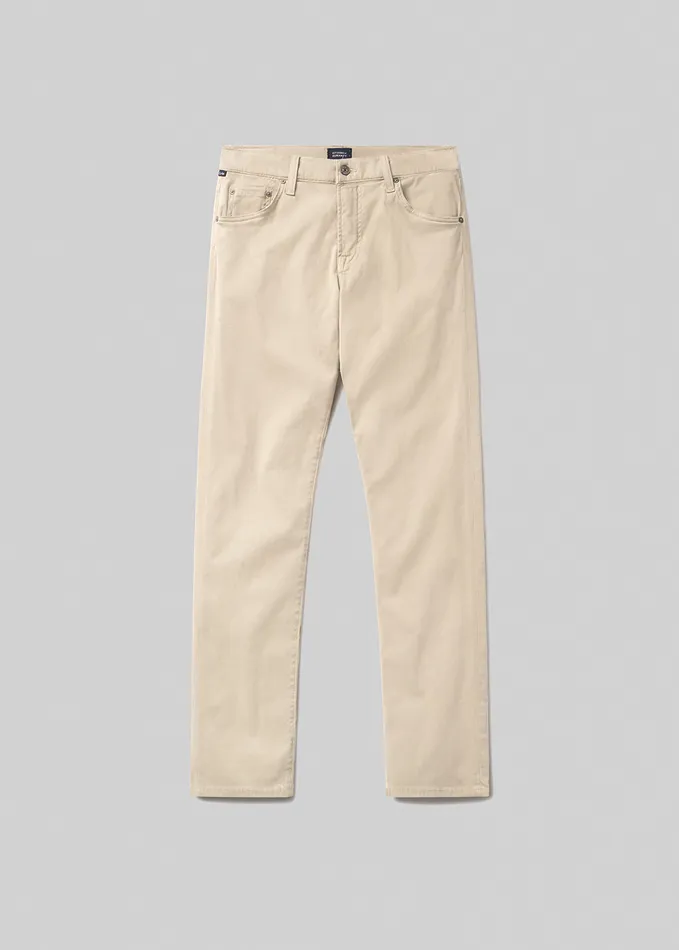 Men Pants Citizens Of Humanity London Tapered Slim Stretch Sateen In Willow