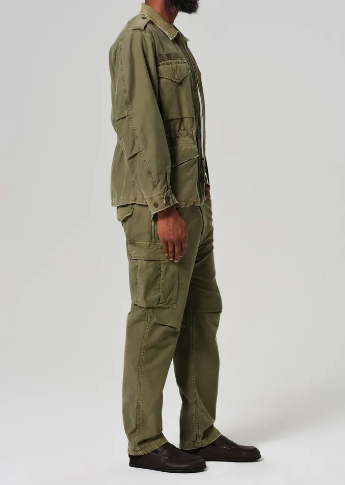 Men Pants Citizens Of Humanity M51 Cargo Pant In Hiro Green