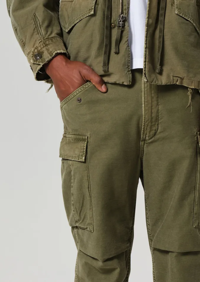 Men Pants Citizens Of Humanity M51 Cargo Pant In Hiro Green