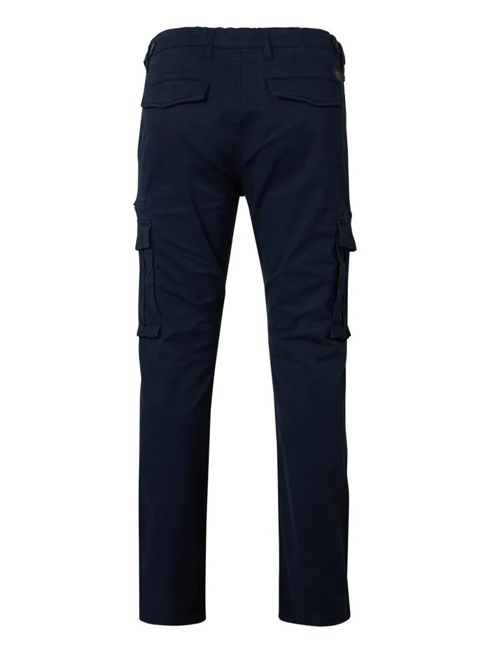 Men Pants Petrol Industries Cargo Trousers Indigo Noir
