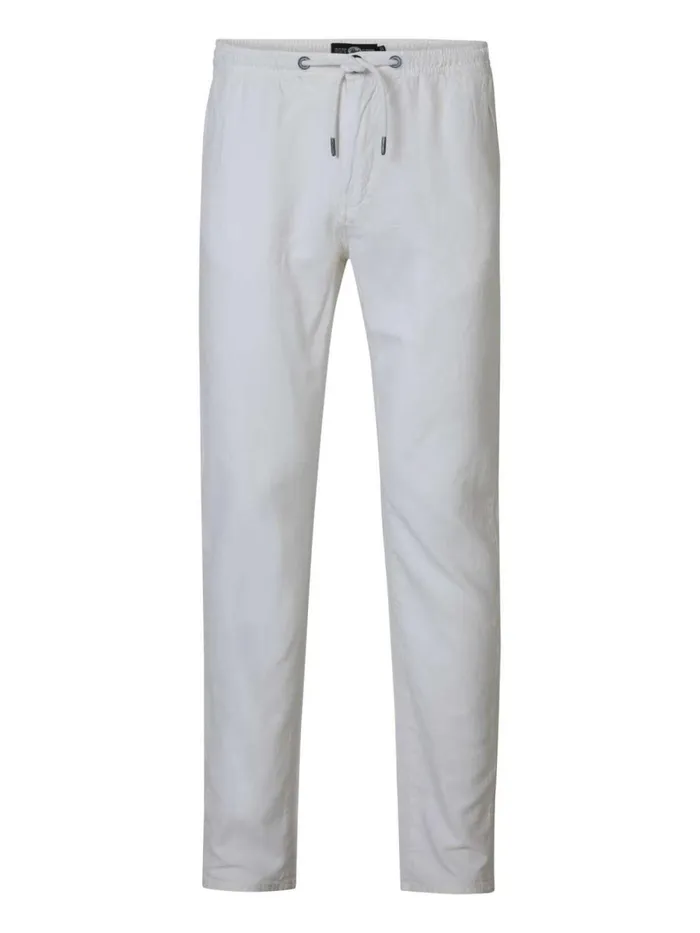 Men Pants Petrol Industries Chino Trousers Bright White