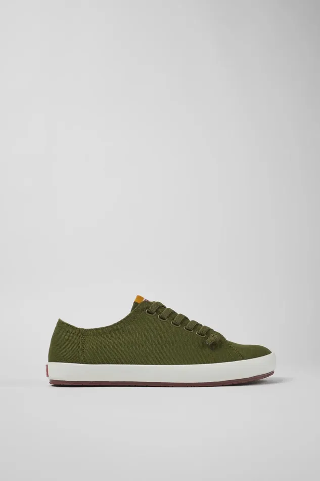 Men Peu Rambla Green Textile Sneaker Camper Sneakers Men Peu Rambla Green Textile Sneaker Camper Sneakers