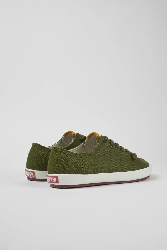 Men Peu Rambla Green Textile Sneaker Camper Sneakers Men Peu Rambla Green Textile Sneaker Camper Sneakers