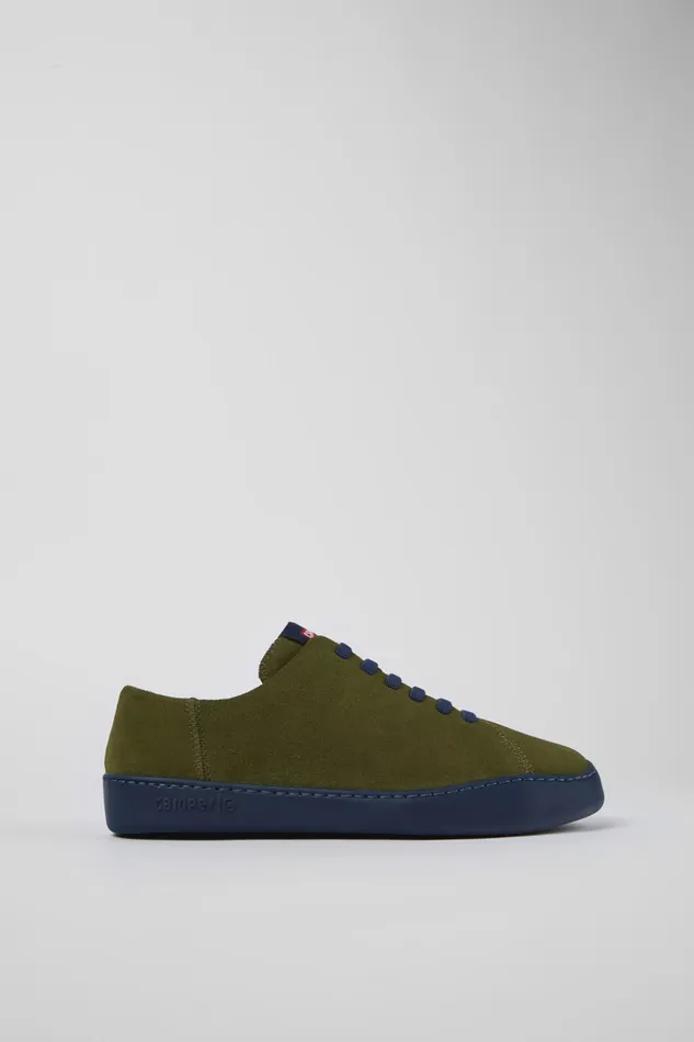 Men Peu Touring Green Nubuck Sneaker Camper Sneakers Men Peu Touring Green Nubuck Sneaker Camper Sneakers