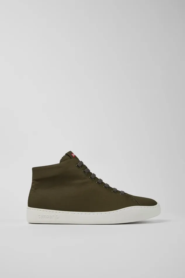 Men Peu Touring Green Recycled PET Sneakers Camper Ankle Boots Men Peu Touring Green Recycled PET Sneakers Camper Ankle Boots