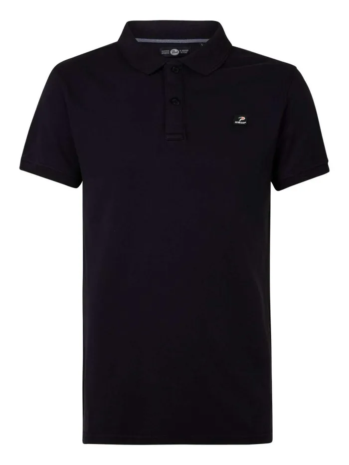 Men Polo Shirts Petrol Industries Classic Polo Shirt Black