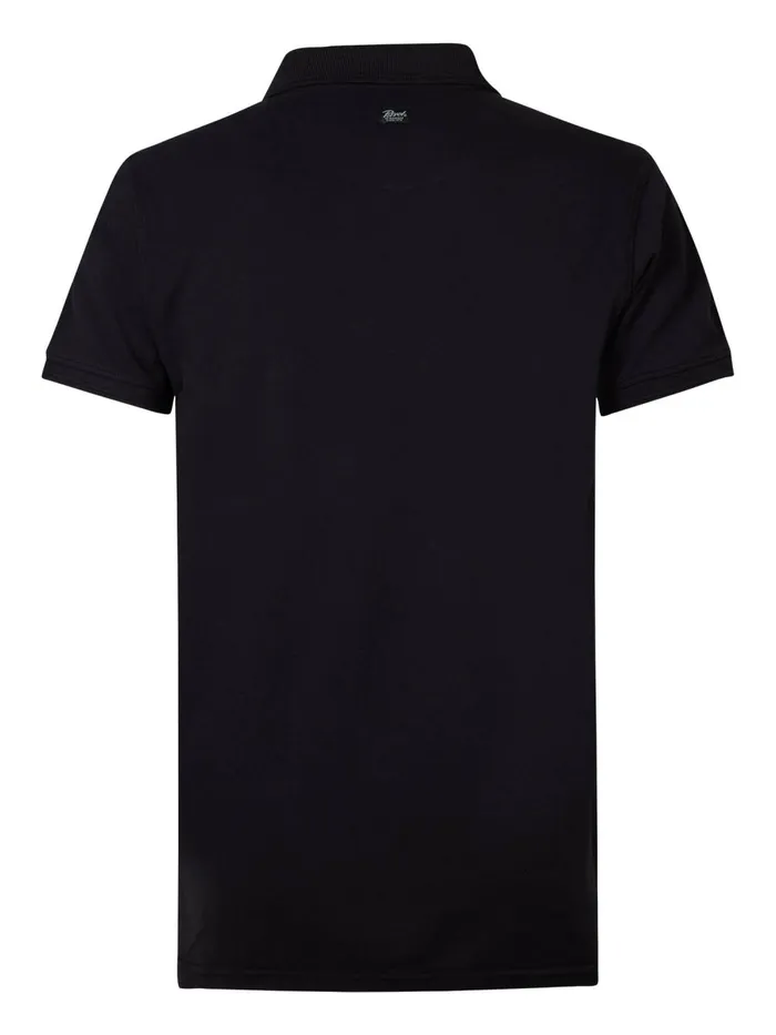 Men Polo Shirts Petrol Industries Classic Polo Shirt Black