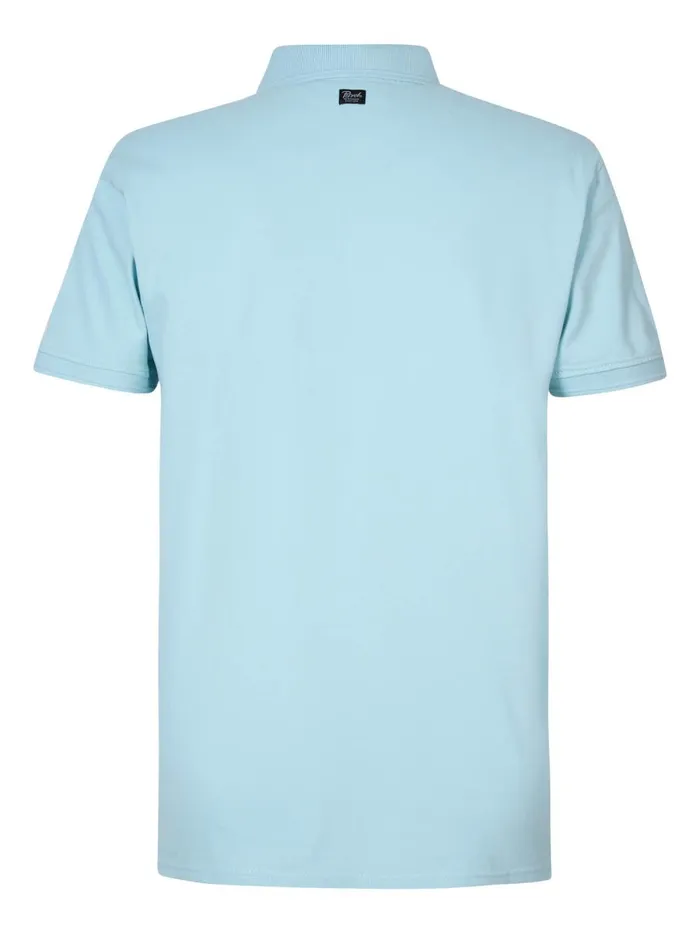 Men Polo Shirts Petrol Industries Classic Polo Shirt Survival Blue