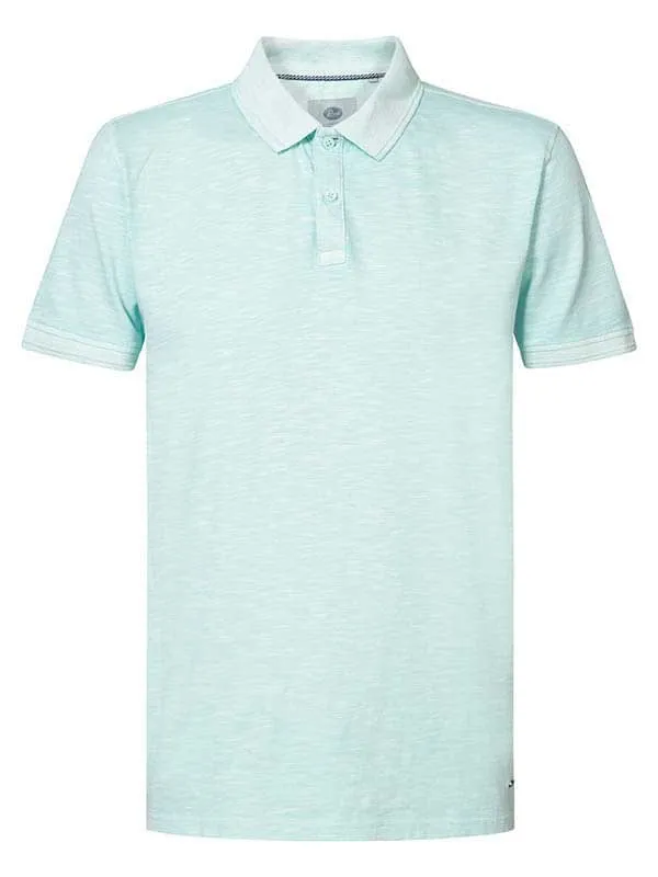 Men Polo Shirts Petrol Industries Classic Polo Shirt Survival Blue