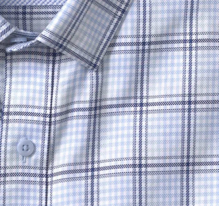 Men Premium Cotton Shirts Mint Shadow Grid JohnstonandMurphy Shirts Men Premium Cotton Shirts Mint Shadow Grid JohnstonandMurphy Shirts