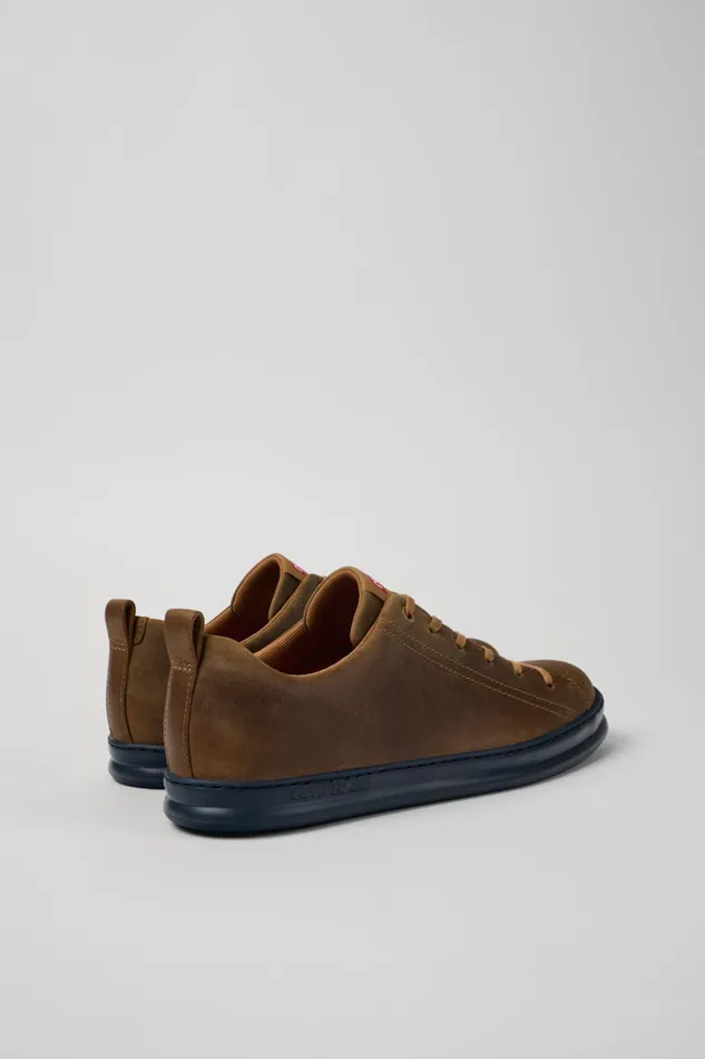 Men Runner Brown Nubuck Sneakers Camper Sneakers