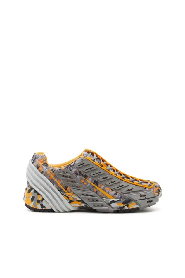 Men SPrototype V2 Greyorange Diesel Sneakers