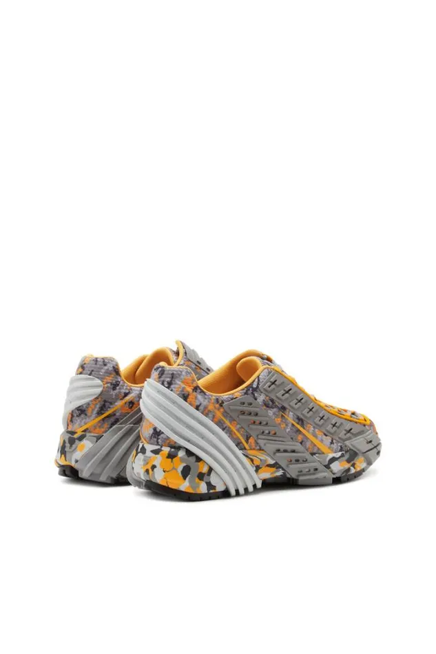 Men SPrototype V2 Greyorange Diesel Sneakers