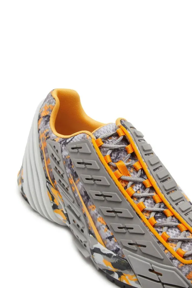Men SPrototype V2 Greyorange Diesel Sneakers
