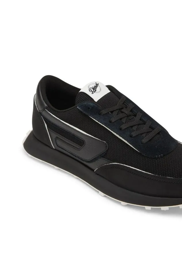 Men SRacer Lc Black Diesel Sneakers Men SRacer Lc Black Diesel Sneakers