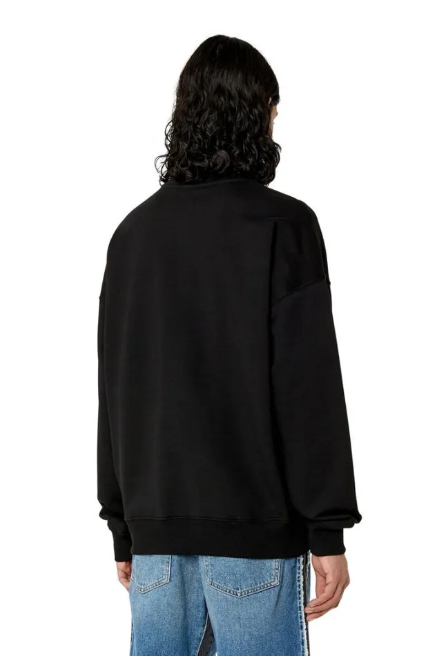 Men SRobDovalPj Black Diesel Sweaters