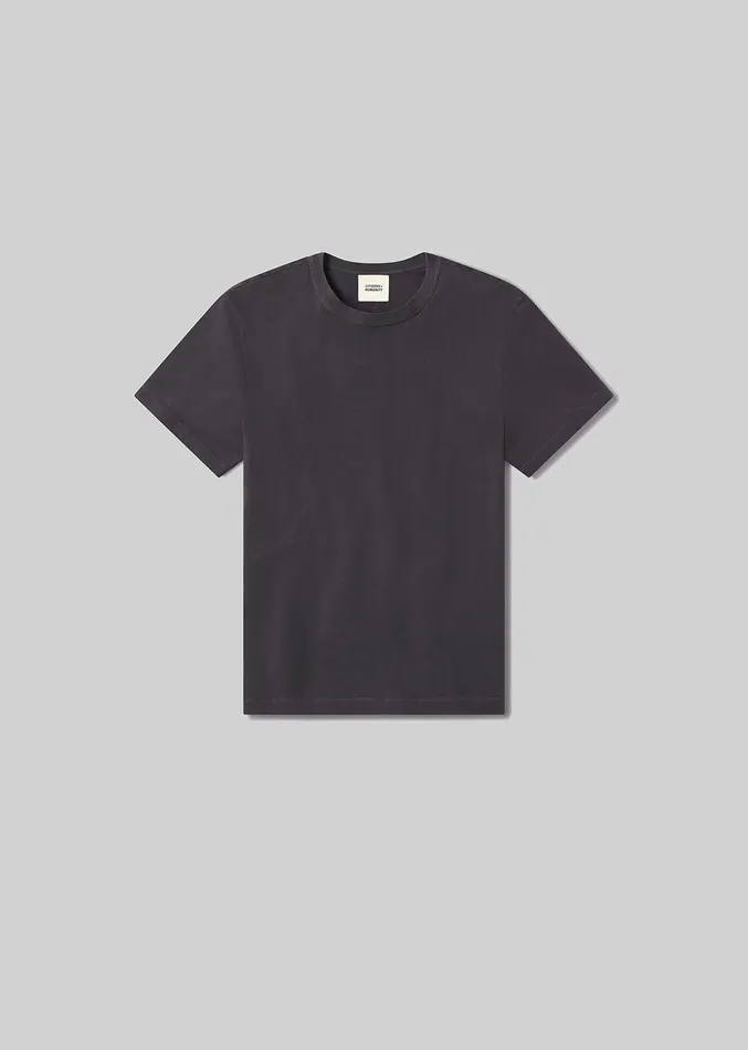 Men Shirts Citizens Of Humanity Everyday Short Sleeve Tee In Charcoal