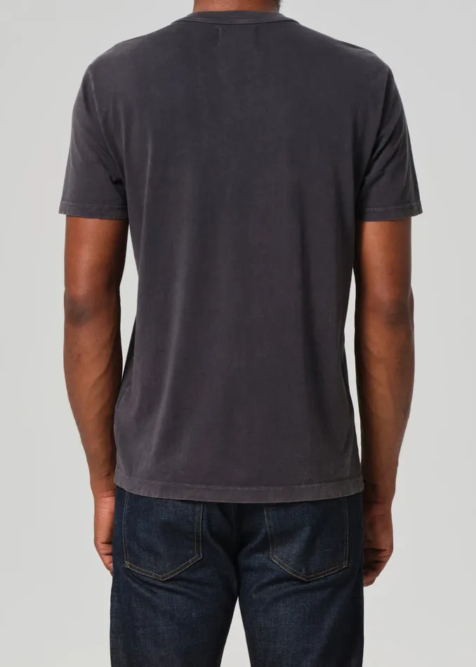 Men Shirts Citizens Of Humanity Everyday Short Sleeve Tee In Charcoal