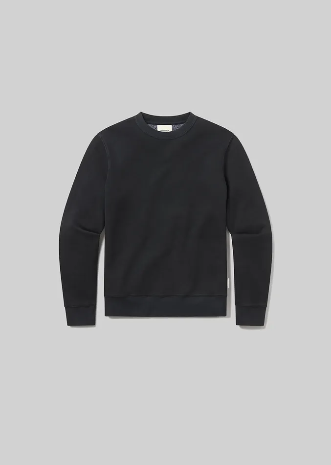 Men Shirts Citizens Of Humanity Vintage Crewneck Sweatshirt In Washed Black