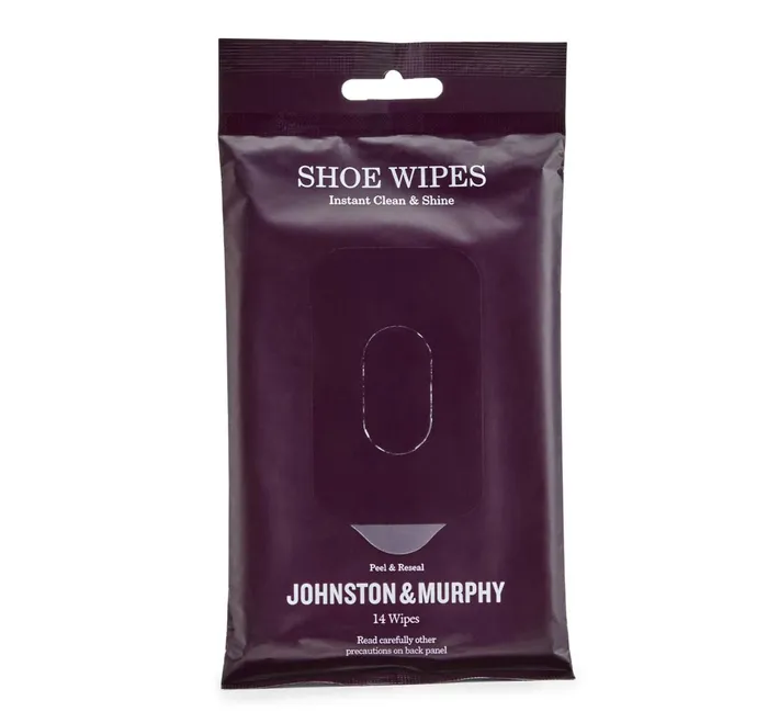 Men Shoe Wipes Clear JohnstonandMurphy Shoe Care and Accessories