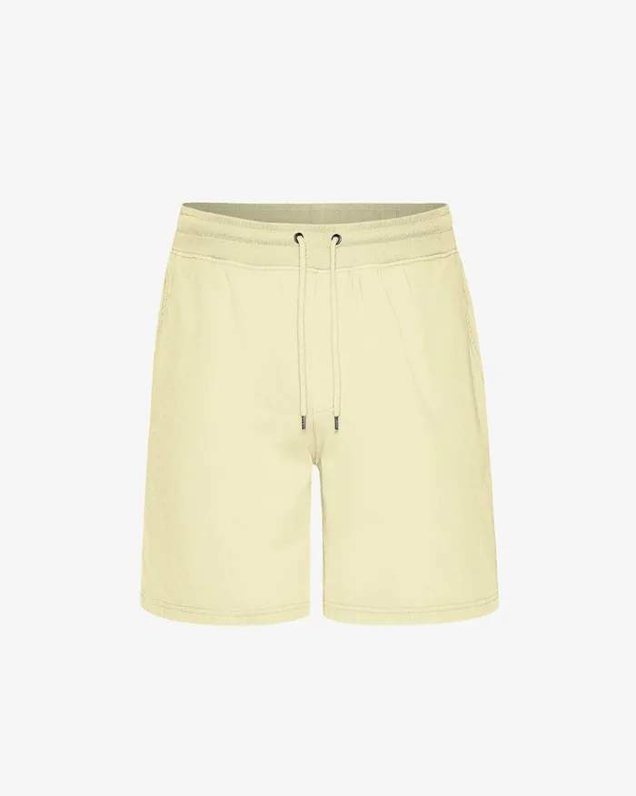 Men Shorts Colorful Standard Classic Organic Sweatshorts Soft Yellow