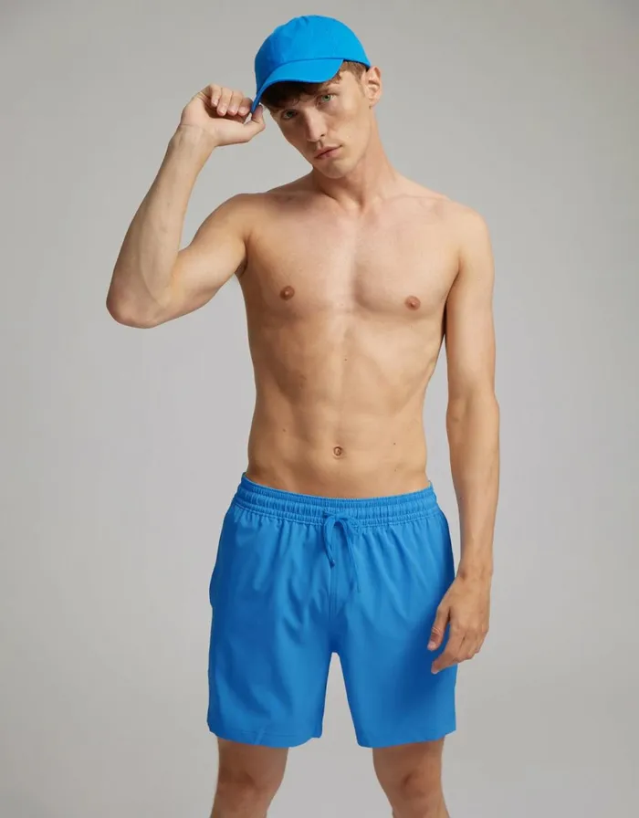 Men Shorts Colorful Standard Classic Swim Shorts Faded Pink