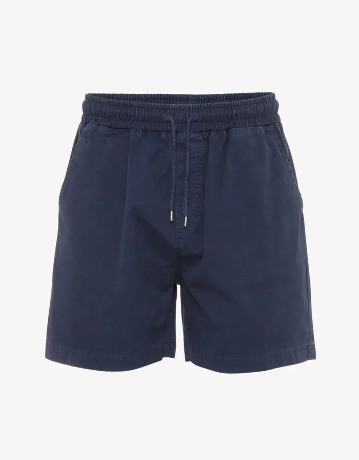 Men Shorts Colorful Standard Organic Twill Shorts Navy Blue