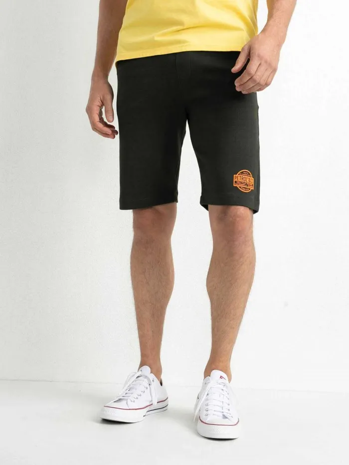 Men Shorts Petrol Industries JoggerStyle Shorts Forest Night