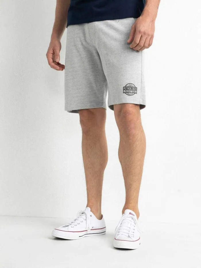Men Shorts Petrol Industries JoggerStyle Shorts Light Grey Melee