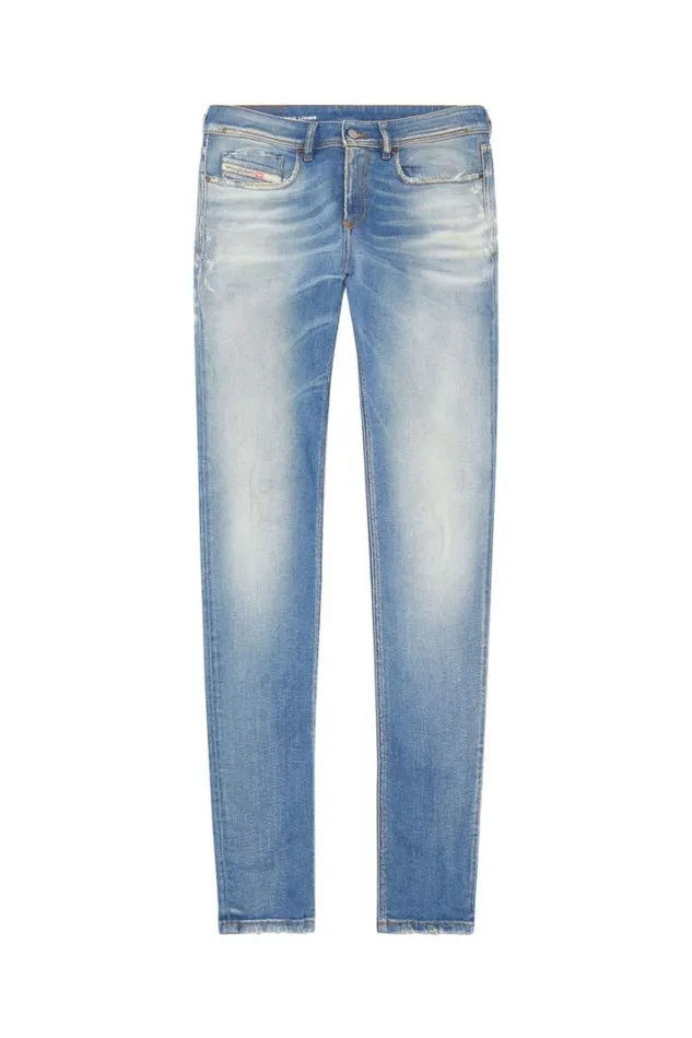 Men Skinny Jeans 1979 Sleenker 09g26 Light Blue Diesel Skinny Men Skinny Jeans 1979 Sleenker 09g26 Light Blue Diesel Skinny