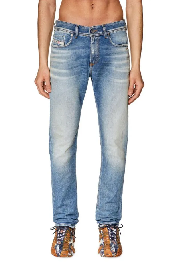 Men Skinny Jeans 1979 Sleenker 09g26 Light Blue Diesel Skinny Men Skinny Jeans 1979 Sleenker 09g26 Light Blue Diesel Skinny