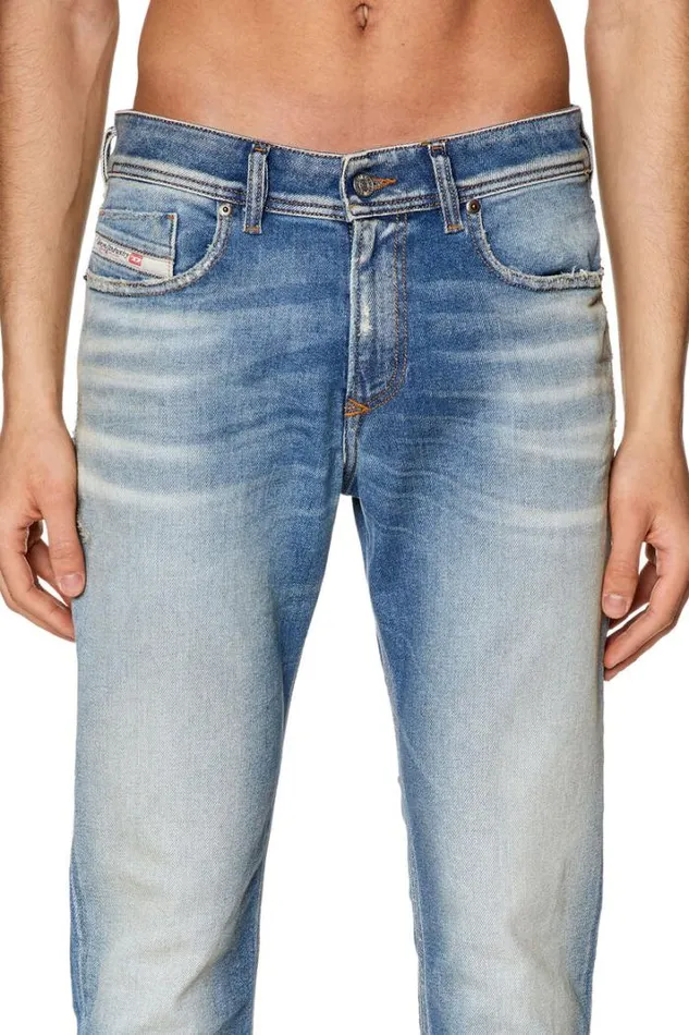 Men Skinny Jeans 1979 Sleenker 09g26 Light Blue Diesel Skinny Men Skinny Jeans 1979 Sleenker 09g26 Light Blue Diesel Skinny