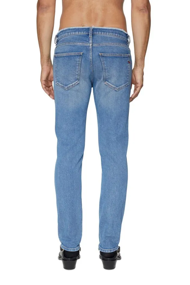 Men Slim Jeans 2019 DStrukt 09e19 Medium Blue Diesel Slim Men Slim Jeans 2019 DStrukt 09e19 Medium Blue Diesel Slim