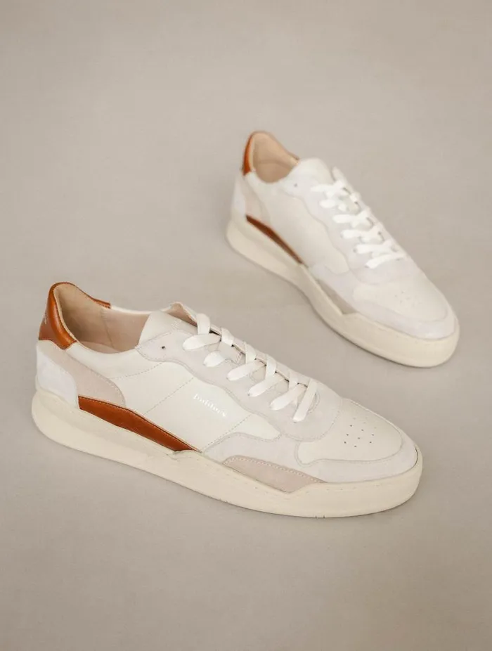 Men Sneakers Bobbies Malibu Off White 8211 Cinnamon 8211 Papyrus Men Sneakers Bobbies Malibu Off White 8211 Cinnamon 8211 Papyrus