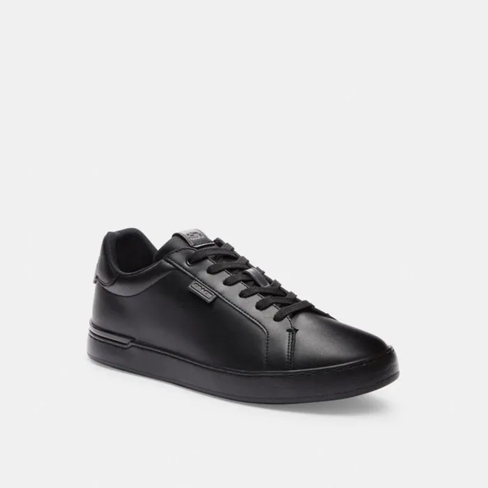 Men Sneakers Coach Lowline Low Top Sneaker Black
