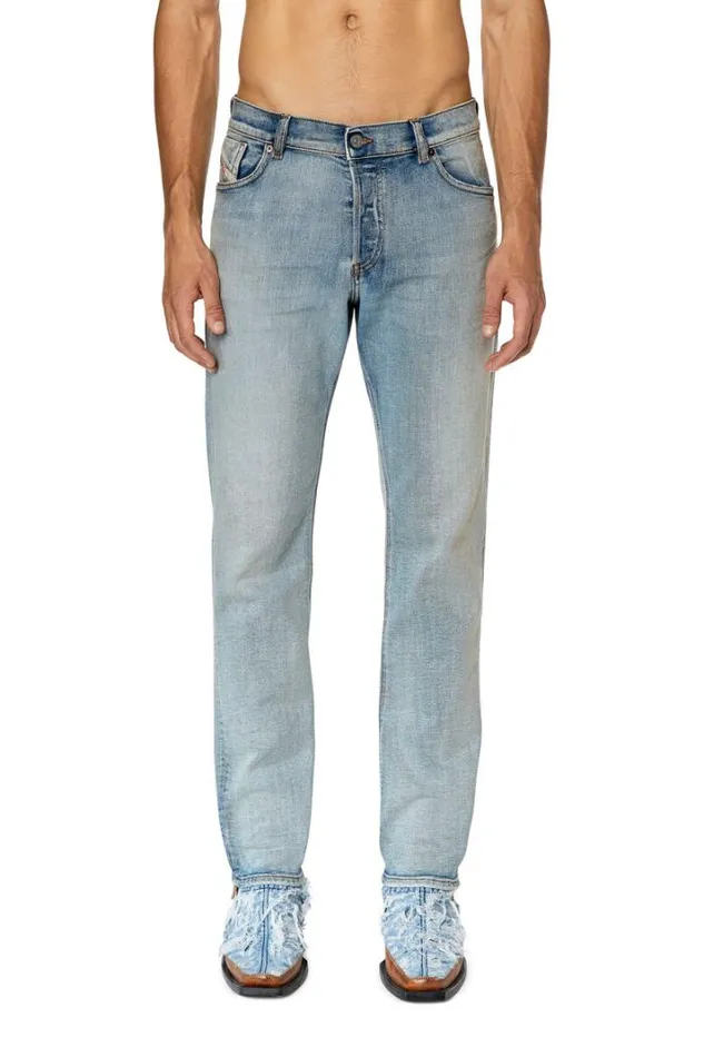 Men Straight Jeans 1995 DSark 09e84 Light Blue Diesel Straight Men Straight Jeans 1995 DSark 09e84 Light Blue Diesel Straight